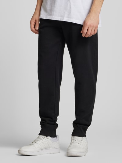 Superdry Sweatpants met labelstitching Zwart - 4