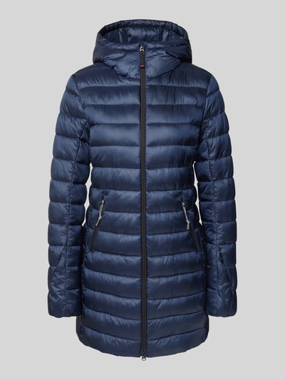 FIRE + ICE Steppmantel mit Zweiwege-Reißverschluss Modell 'ENNA' Dunkelblau 2