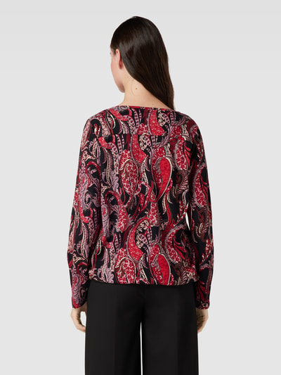 Soyaconcept Blusenshirt mit Paisley-Muster Modell 'FELICITY' Bordeaux 5