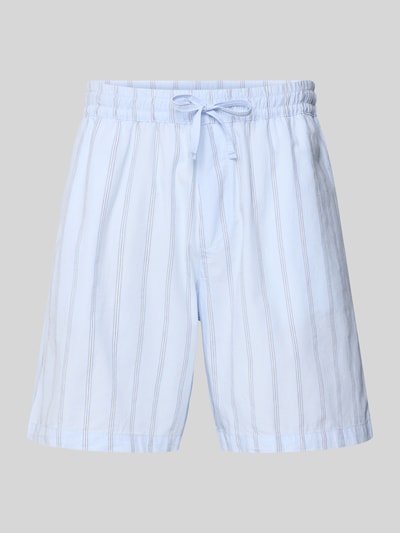 REVIEW Szorty z elastycznym pasem Jasnoniebieski 2