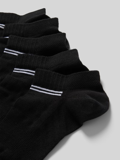 camano Krótkie skarpety z detalem z logo w zestawie 5 szt. Czarny 2