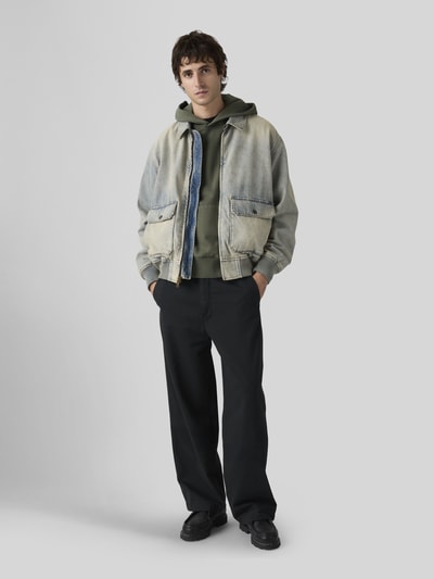 Levi's® Loose fit chino van puur katoen Zwart - 1