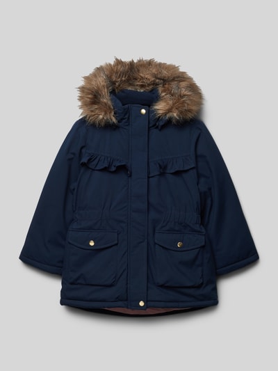 Name It Parka mit Pattentaschen Modell 'MASTER05' Marine 1