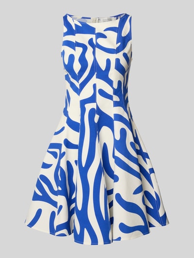 GUIDO MARIA KRETSCHMER WOMAN Mini-jurk met plooien, model 'ISABELLE' Bleu - 2