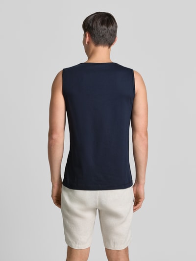 LERROS Tanktop mit Rundhalsausschnitt und Logo-Print Marine 5
