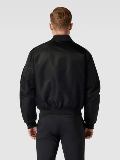 CK Calvin Klein Bomberjack met steekzakken, model 'LIGHTWEIGHT HERO' Zwart - 5