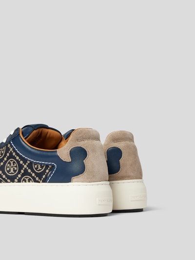 Tory Burch Sneaker mit Label-Print Blau 3