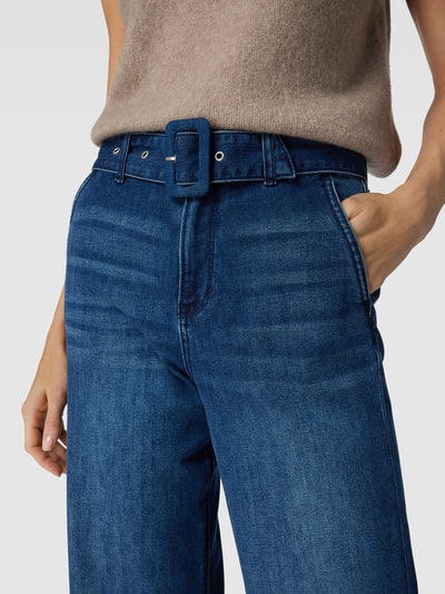 s.Oliver RED LABEL Jeans mit Gürtel Modell 'SURI' Blau 3