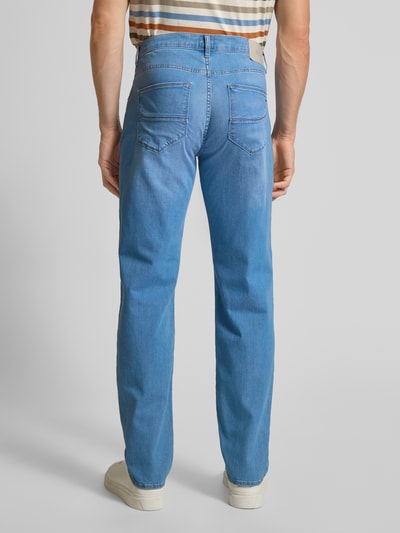 Brax Regular Fit Jeans im 5-Pocket-Design Modell 'Cadiz' Hellblau 5