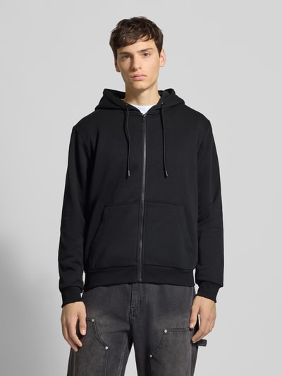 Jack & Jones Bluza rozpinana z kapturem model ‘BRADLEY’ Czarny 4