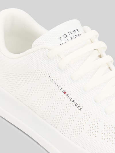 Tommy Hilfiger Sneaker mit Logo Detail Weiss 4
