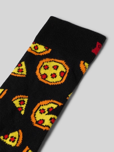 Happy Socks Sokken met ribboord Zwart - 2