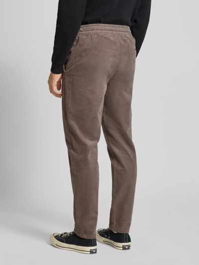 Only & Sons Tapered corduroy broek van katoenmix, model 'LINUS' Lichtbruin - 5