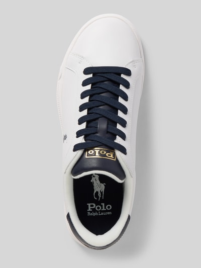 Polo Ralph Lauren Sneakersy z nadrukiem z logo Biały 3