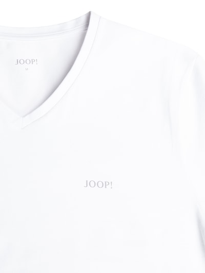 JOOP! Collection T-shirt ze streczem w zestawie 2 szt.  Biały 2