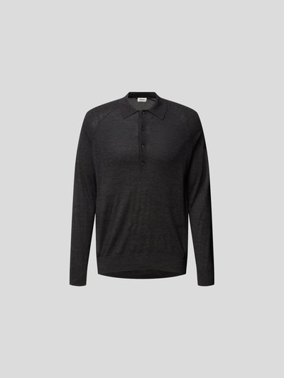 Nanushka Longsleeve aus reiner Merinowolle Black 2