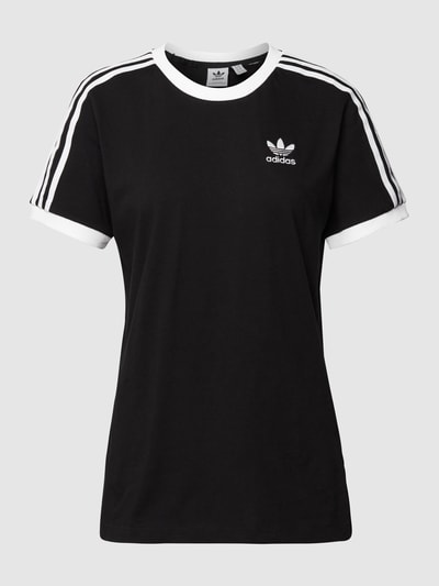 adidas Originals T-Shirt mit Label-Stitching Black 2