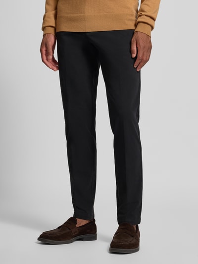 BOSS Slim Fit Hose aus Baumwoll-Mix Modell 'KAITON1' Black 4