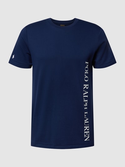 Polo Ralph Lauren Underwear T-shirt met labelprint, model 'LOOPBACK' Donkerblauw - 2