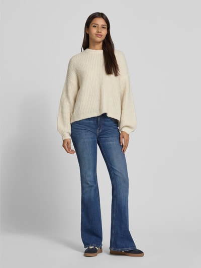 Mango Loose Fit Jeans im 5-Pocket-Design Modell 'VIOLETA' Dunkelblau 1