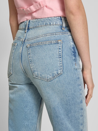 Mango Regular Fit Jeans mit Eingrifftaschen Modell 'BLANCA' Jeansblau 3
