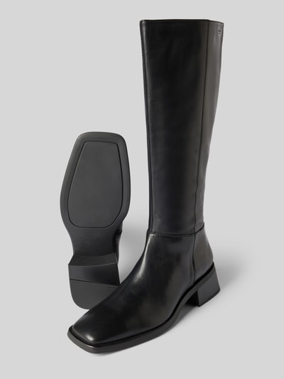 Vagabond Kniehoge laarzen van runderleer, model 'BLANCA' Zwart - 4