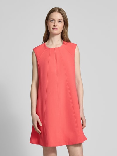 DKNY Minikleid mit Strukturmuster Hellrot 4