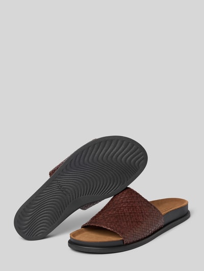 Vagabond Slides in Flecht-Optik Modell 'Effie' Mittelbraun 4