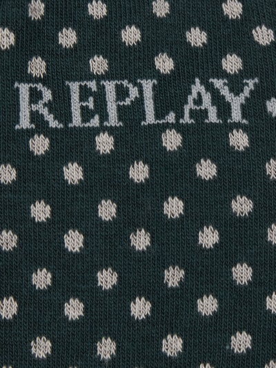 Replay Underwear Socken aus Baumwollmischung im 2er-Pack Dunkelgruen 3