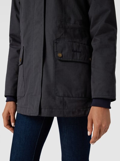 Barbour Jacke mit Eingrifftaschen Modell 'BUTTERCUP' Marine 3