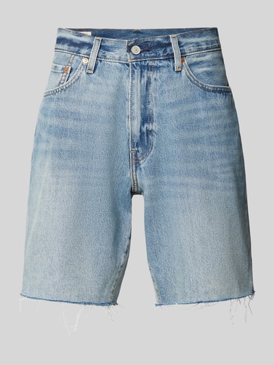 Levi's® Loose Fit Jeansshorts im Used-Look Blau 2