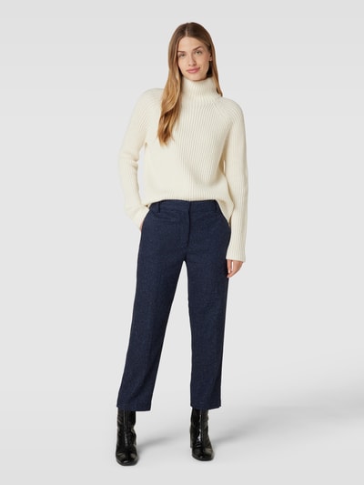 Tommy Hilfiger Stoffen broek met achterzakken Marineblauw - 1