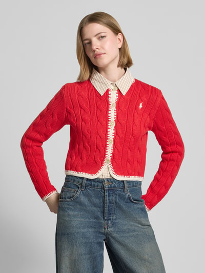 Polo Ralph Lauren Regular Fit Sweatjacke aus Baumwoll-Mix Rot 4