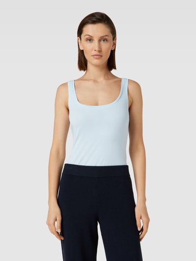 Esprit Top mit U-Ausschnitt Hellblau 4