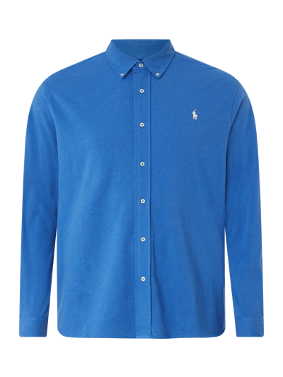 Polo Ralph Lauren Big & Tall PLUS SIZE regular fit vrijetijdsoverhemd van katoen Koningsblauw - 2