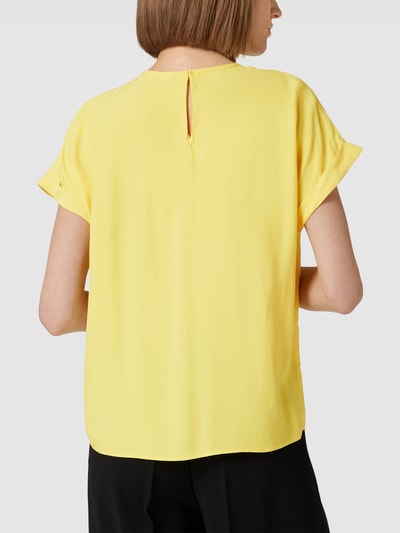 Seidensticker Blouse met plooien Geel - 5