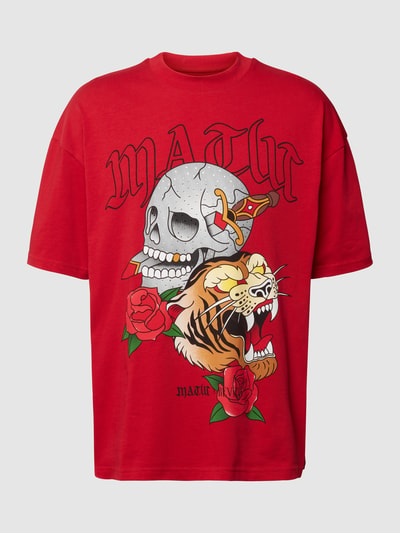 Review X MATW MATW X REVIEW - T-Shirt mit Label-Prints Rot 2