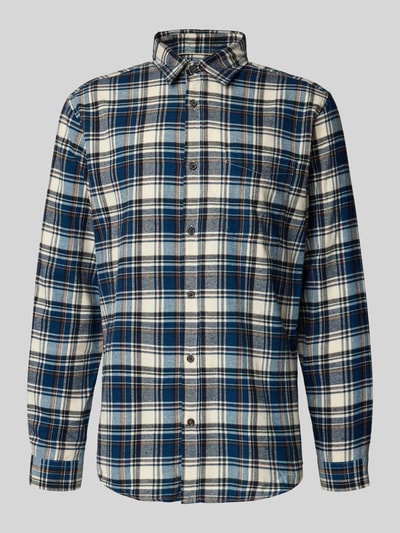 Jack & Jones Regular Fit Freizeithemd mit Kentkragen Modell 'JAMES' Dunkelblau 2