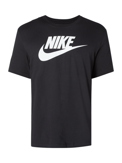 NIKE T-Shirt mit Logo-Print Black 2