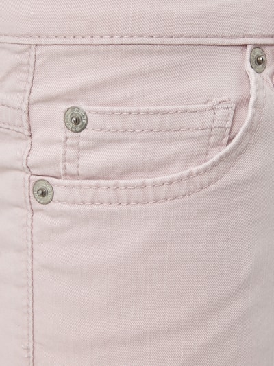 Angels Capribroek van gekleurde denim Rosé - 4