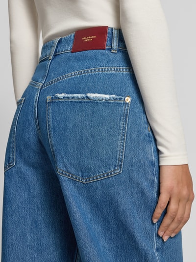 Goldgarn Jeans mit Eingrifftaschen Modell 'LUZENBERG' Blau 3