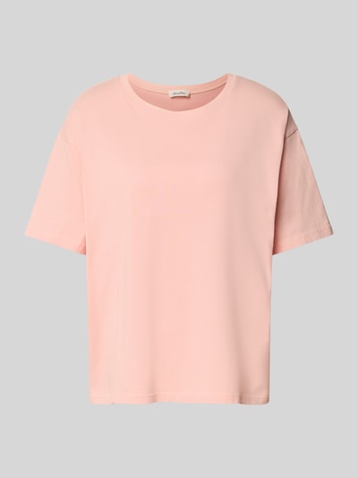American Vintage T-shirt met ronde hals, model 'FIZVALLEY Roze - 2