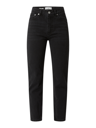 Mango Mom Fit Jeans aus Baumwolle  Black 2