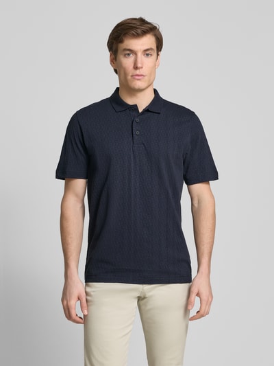 Marc O'Polo Regular Fit Poloshirt aus reiner Baumwolle Marine 4