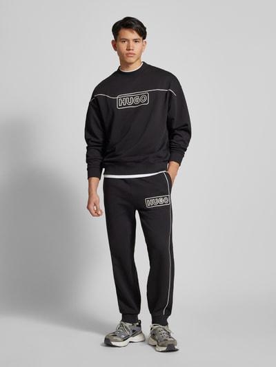 Hugo Blue Sweatpants mit elastischem Bund Anthrazit 1