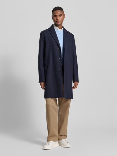 Tommy Hilfiger Regular Fit Strickpullover aus Baumwoll-Kaschmir-Mix Hellblau 1