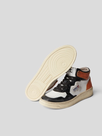 Autry High-Top-Sneaker mit Kontrastbesatz Weiß 4