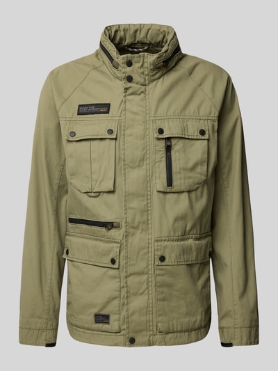 camel active Fieldjacket mit Stehkragen Oliv 2