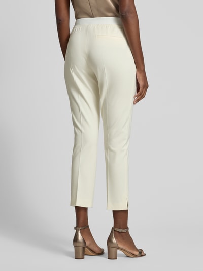BOSS Regular Fit Stoffhose aus Viskose-Mix Modell 'TAPRIA-CROP' Offwhite 5