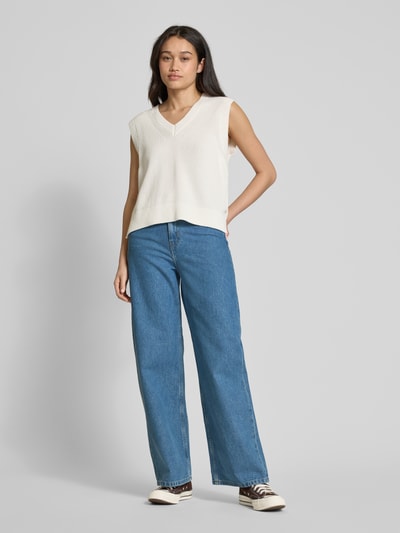 Carhartt Work In Progress High Waist Jeans mit weitem Bein Modell 'Jane' Hellblau 1